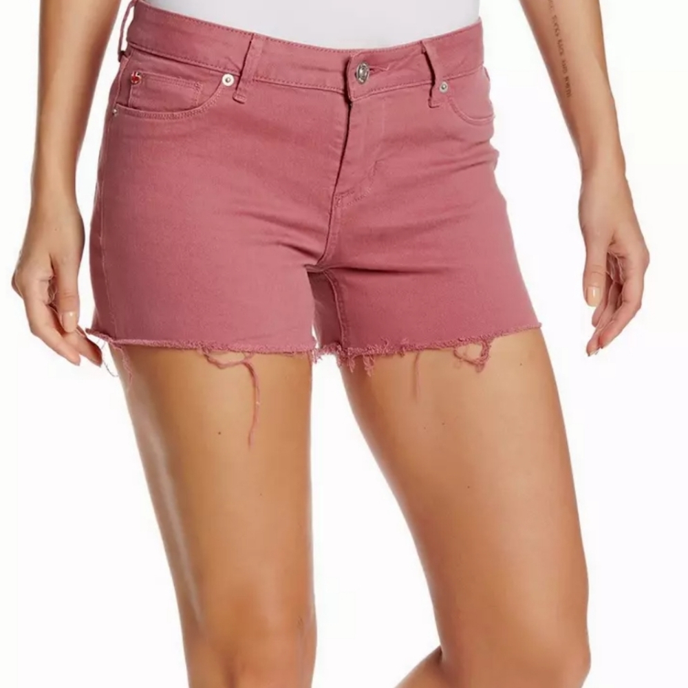 Hudson Jeans Fray Hem Denium Amber Short